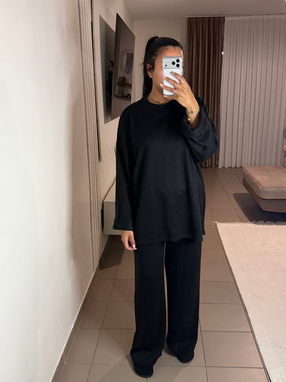 Ensemble Loungewear Femme Pull Oversize – Confort et Détente
