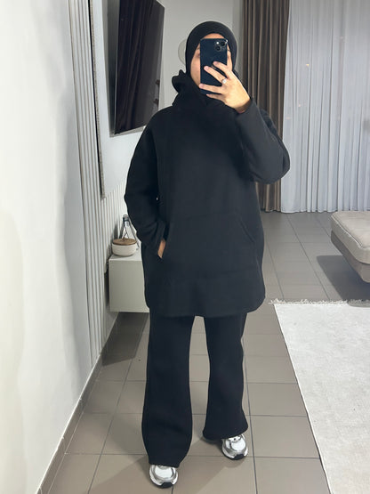 Ensemble à Capuche Oversize Femme – Décontracté et Élégant