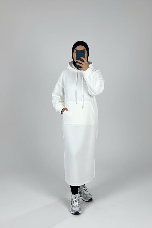 Robe Sweat Femme à Capuche – Confortable et Élégante