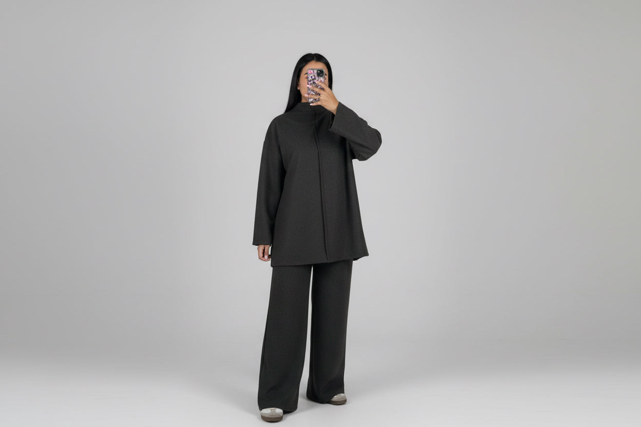 Ensemble Chic Femme Fluide – Style Élégant Mi-Saison