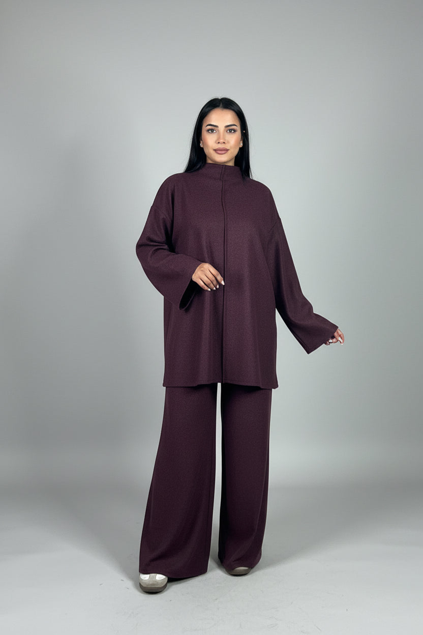 Ensemble Chic Femme Fluide – Style Élégant Mi-Saison